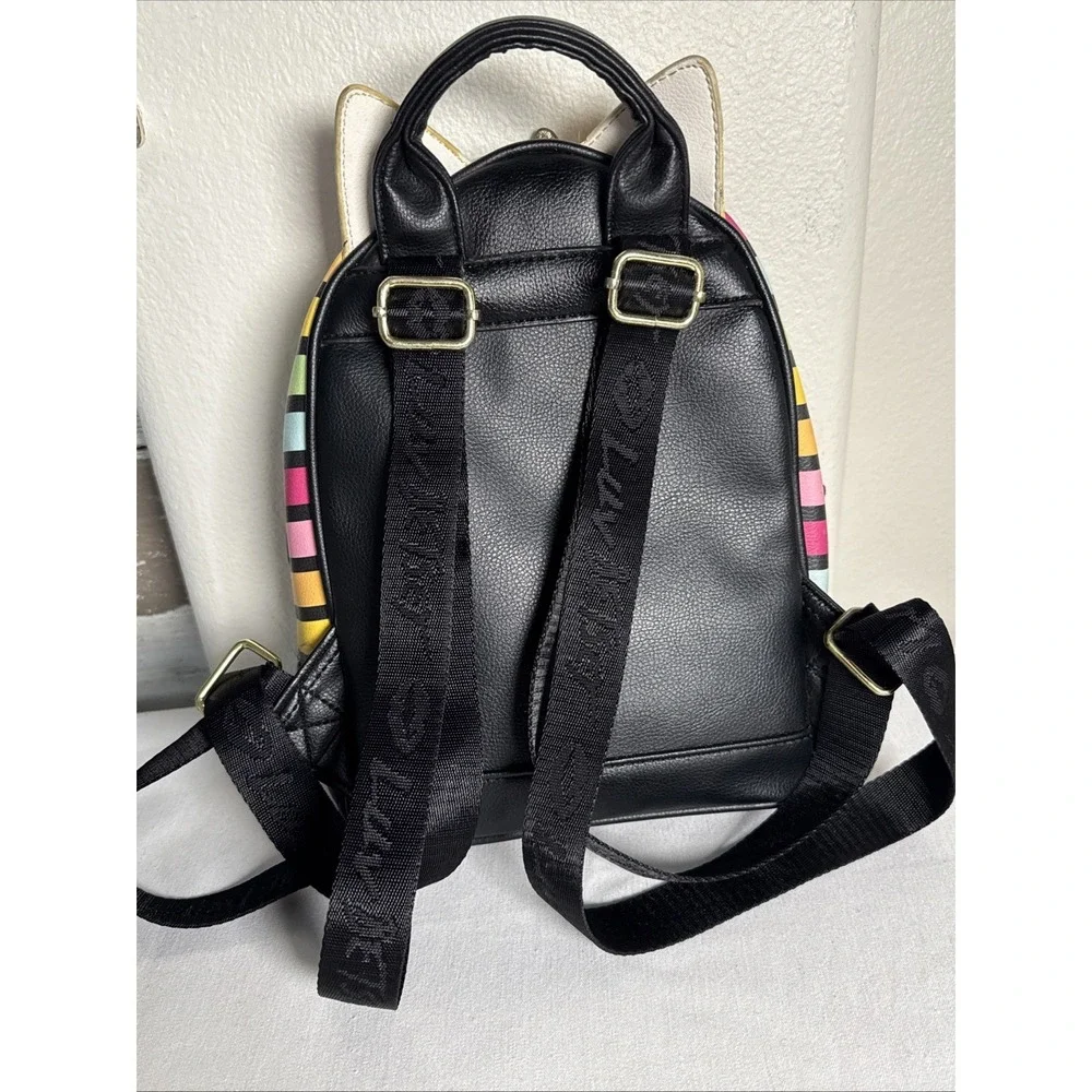 Betsey Johnson Unicorn Cat Mini Backpack‎ Luv Betsey Caticorn Glitter Star